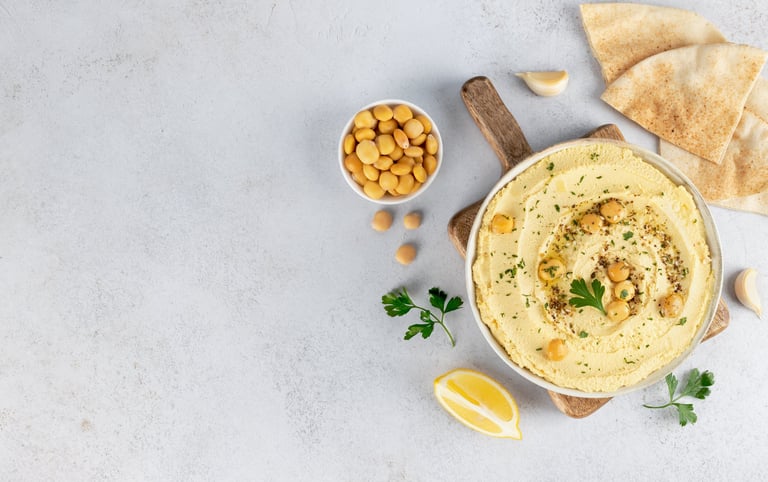 White Bean Hummus with Rosemary