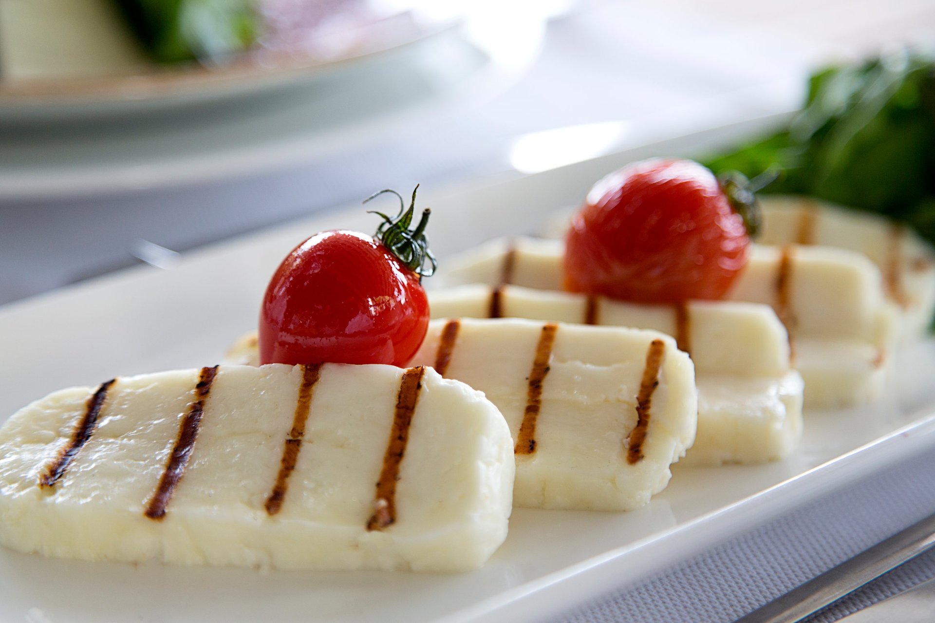 Grilled Halloumi Cheese